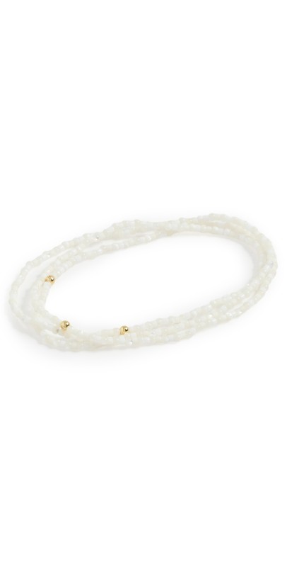 Gorjana Harbor Bracelet Set Mother of Pearl
