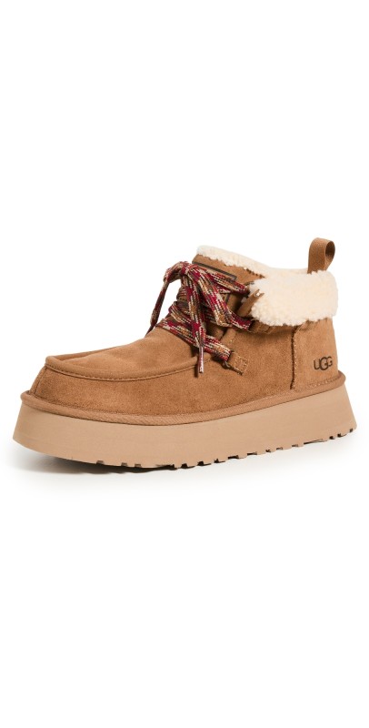 UGG Funkarra Cabin Cuff Boots Chestnut