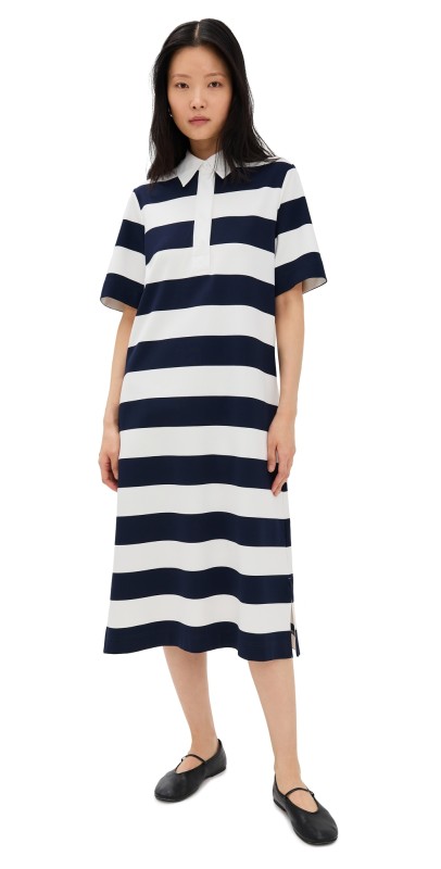 ALIGNE Nonia Maxi Dress Blue Stripe