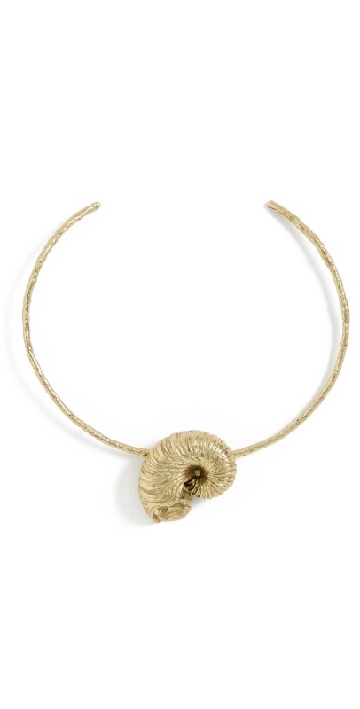 ALÉMAIS Reverie Nautilus Collar Gold