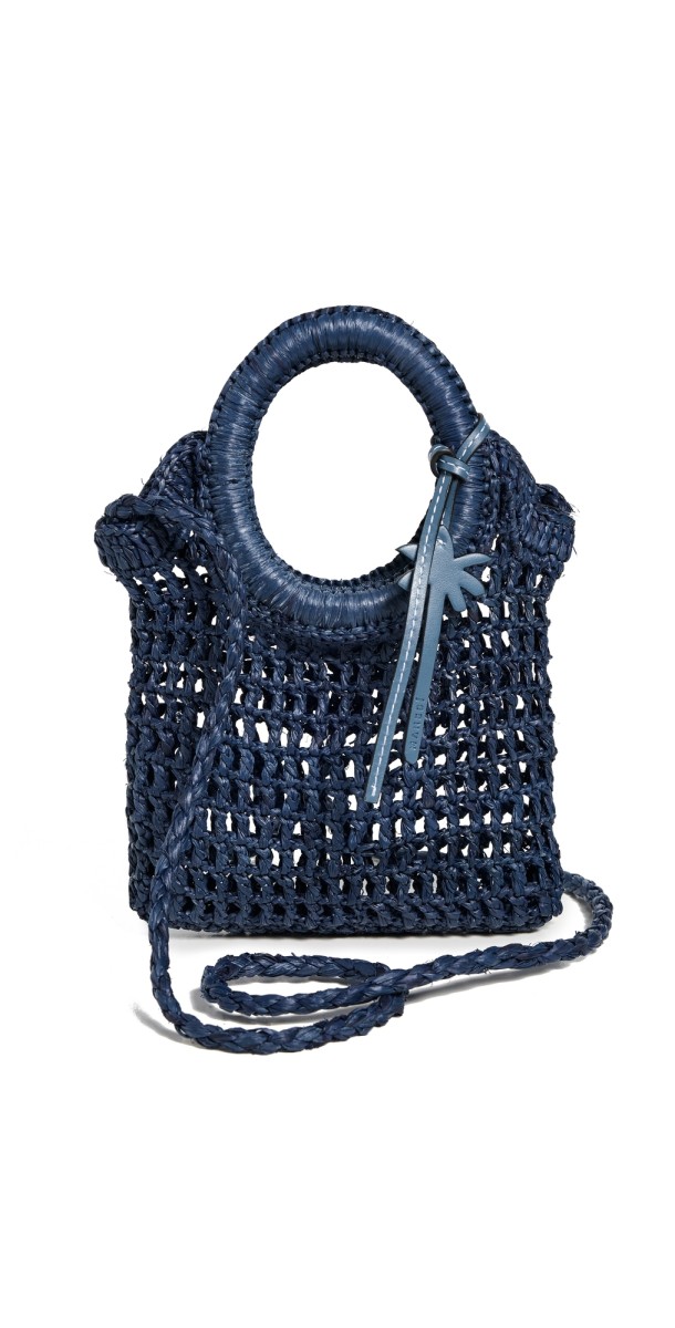 Manebi Net Bag Crossbody Bag Vintage Navy