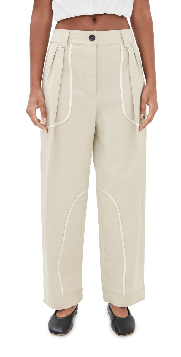 Nackiye Le Weekend Cargo Style Pants Sea Green