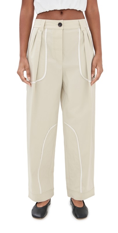 Nackiye Le Weekend Cargo Style Pants Sea Green