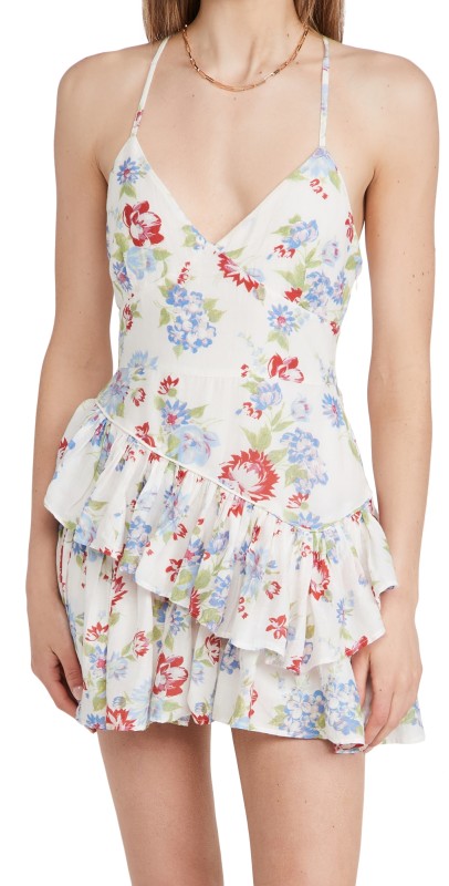 LoveShackFancy Marion Dress Cherry Skies