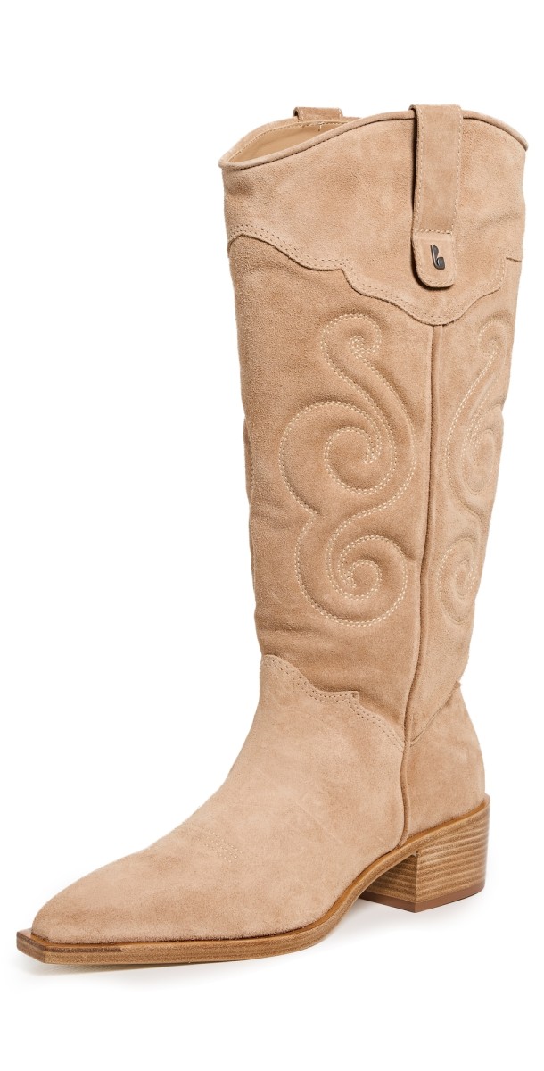 Larroudé Paloma Boots Peanut