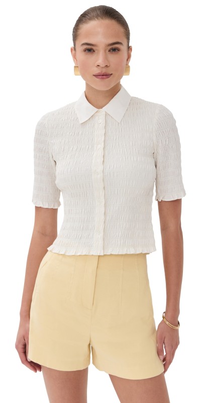 Veronica Beard Silvana Top Dove