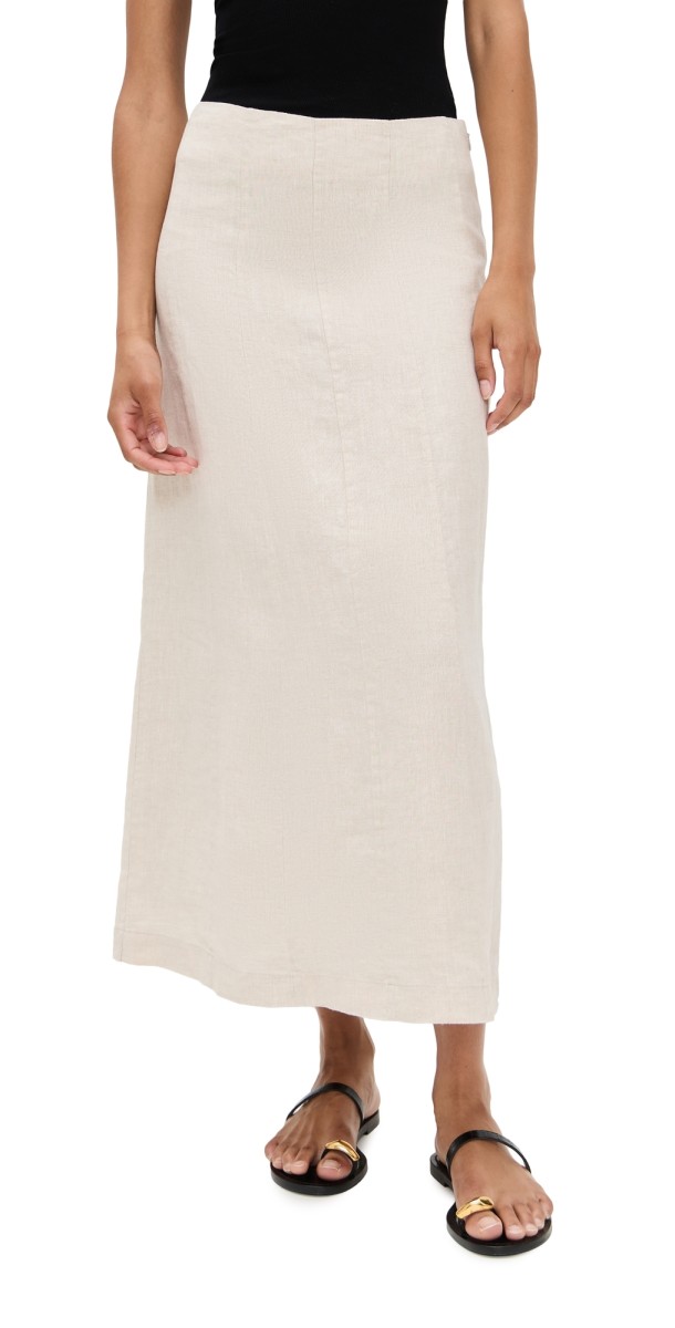 Jenni Kayne Kinney Skirt Natural