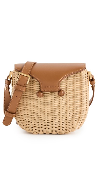 Marni Crossbody Bag Natural/Cinnamo