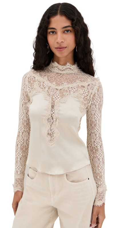Isabel Marant Diem Top Champagne