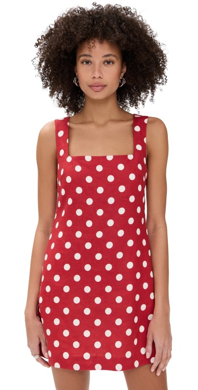 POSSE Alice Mini Dress Polka Dot