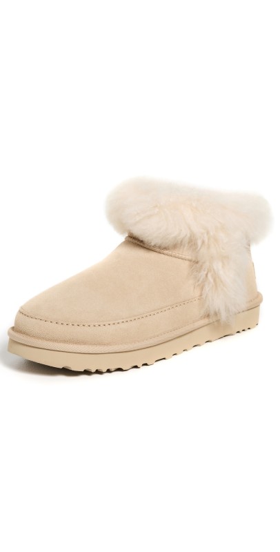 UGG Classic Ultra Mini Chalet Boots Sandcastle