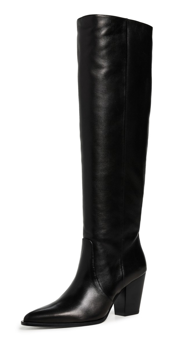 Stuart Weitzman Jolene Boots Black