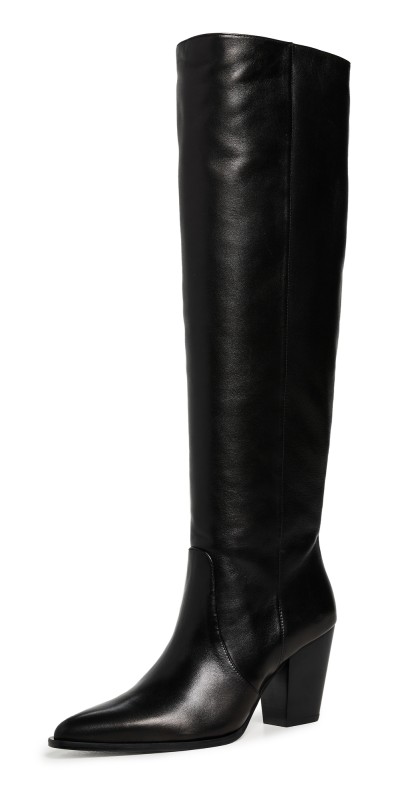 Stuart Weitzman Jolene Boots Black