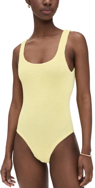 Hunza G Square Neck One Piece Lemo