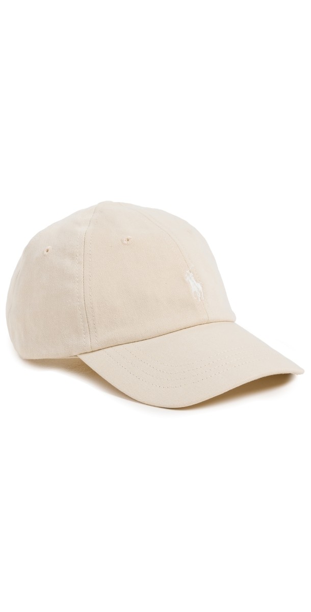 Polo Ralph Lauren Mineral-Dyed Classic Twill Sport Cap Natural