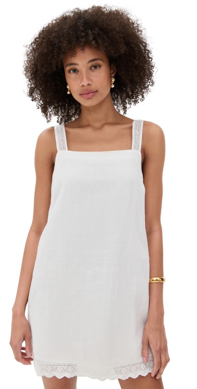 POSSE Grace Mini Dress Vintage White