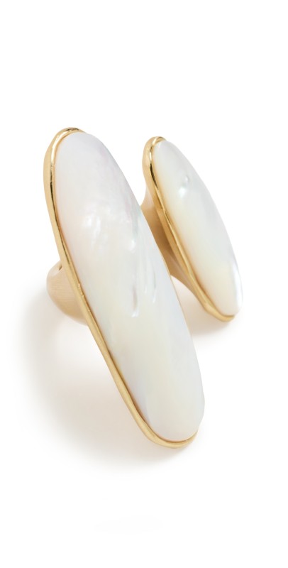 Cult Gaia Ami Ring Mother of Pearl