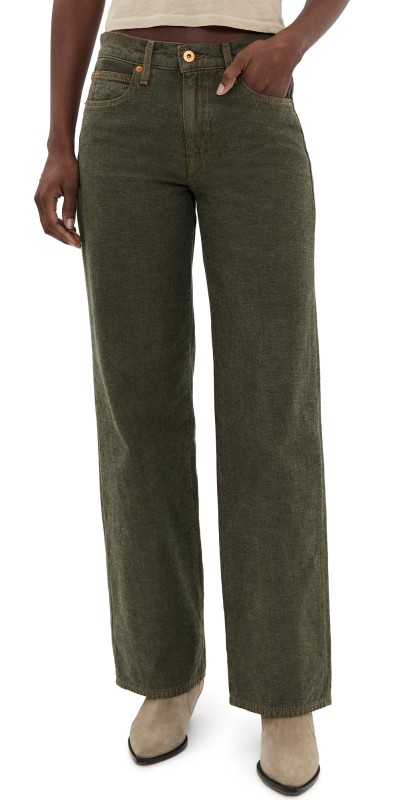 SLVRLAKE Jazmine Jeans Black Wood Forest