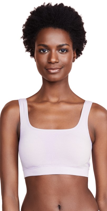 Yummie Seamlessly Shaped Tanya Scoop Neck Bralette Thistle