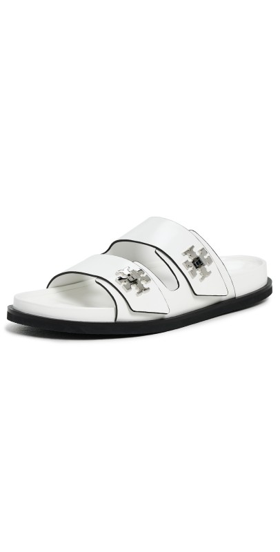 Tory Burch T Lock Sport Slides Cloud