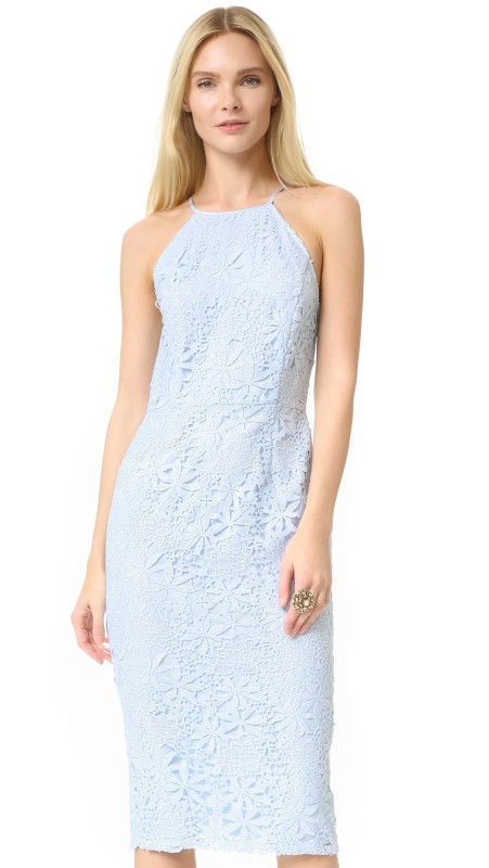 Yumi Kim Save The Date Lace Dress Baby Blue
