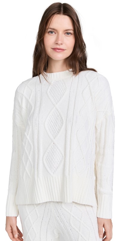 Beach Riot Callie Sweater Cream