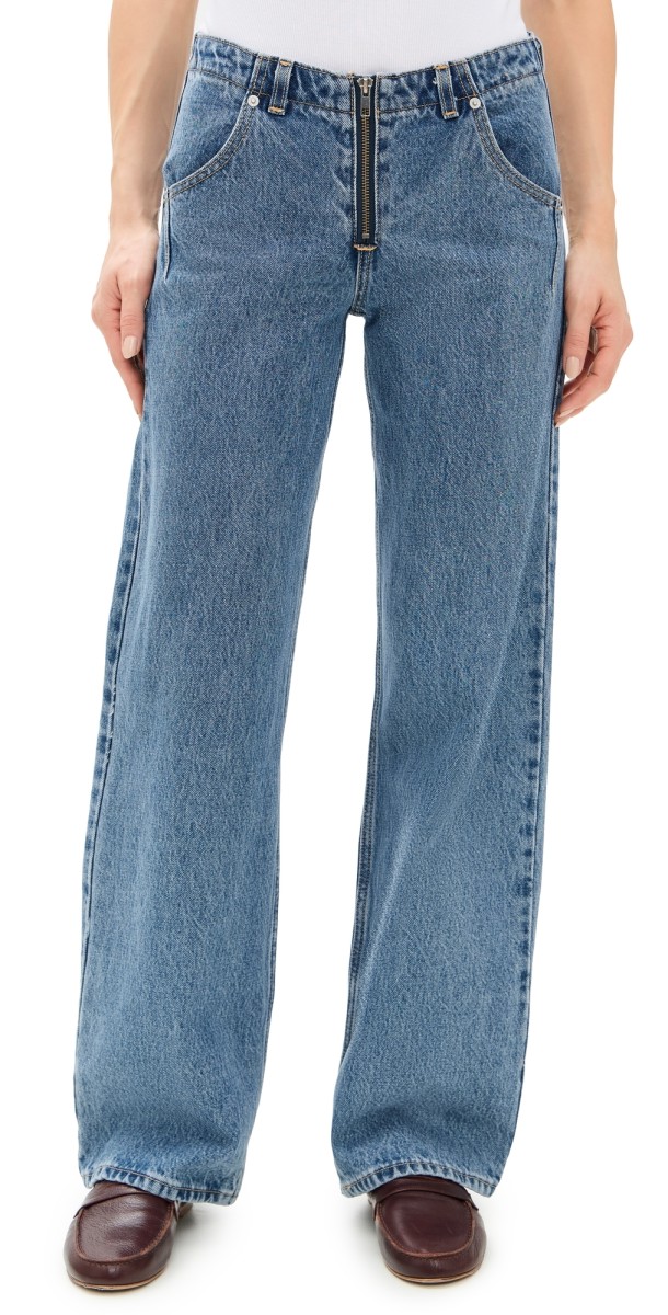 Levi's Low Loose Styled Zipper Jeans Treat Me Nice
