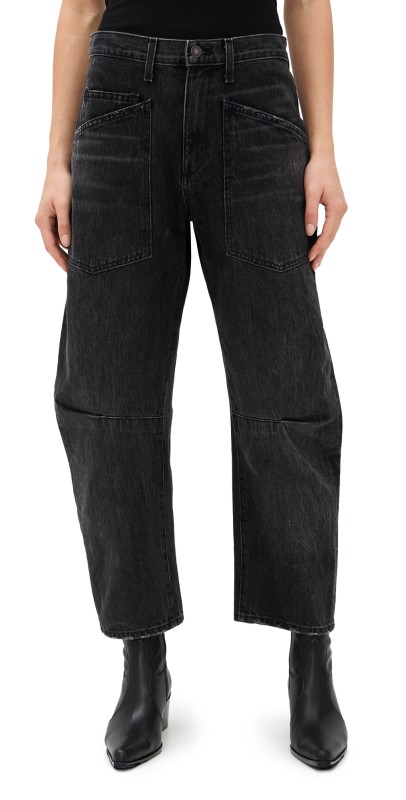 Nili Lotan Shon Jeans Stone Black Wash