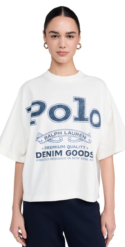 Polo Ralph Lauren Polo Denim Goods Tee White