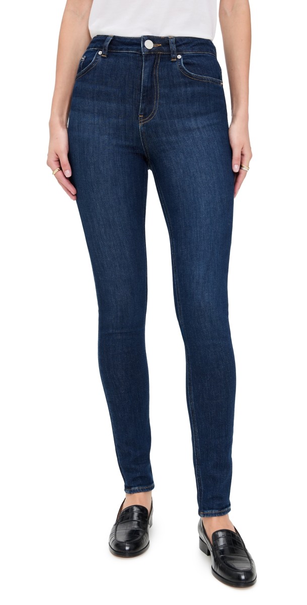 ALIGNE Mid Rise Skinny Jeans Ocean Blue