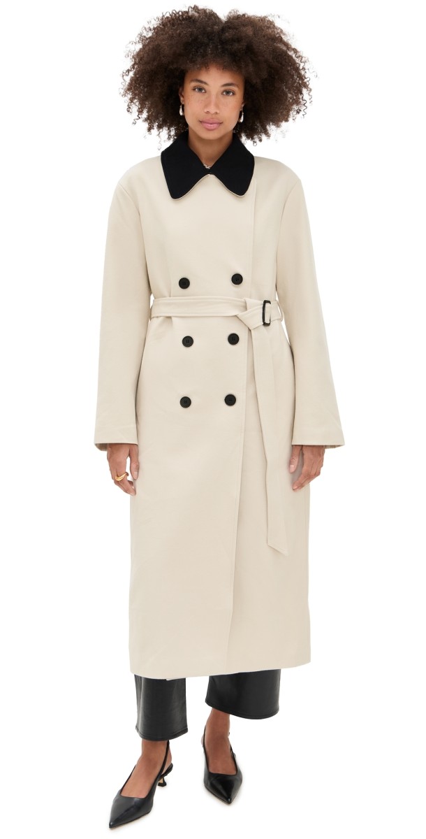 Lioness Soho Trench Coat Beige