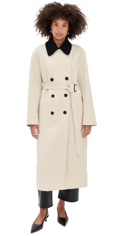 Lioness Soho Trench Coat Beige