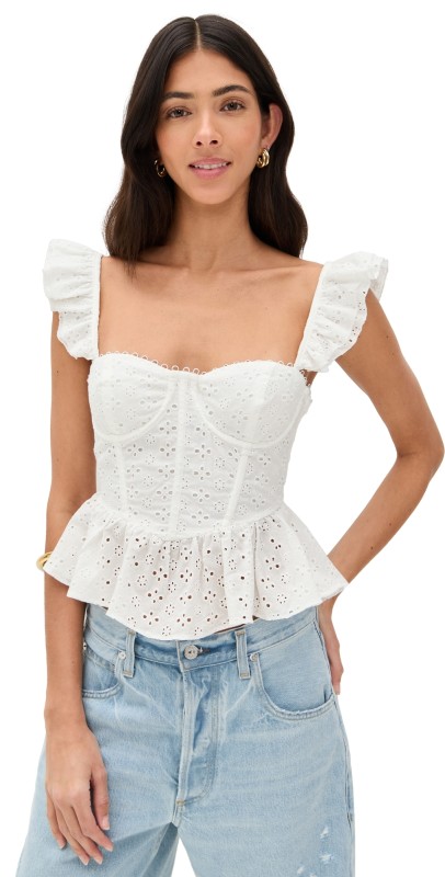 ASTR the Label Baylin Top White