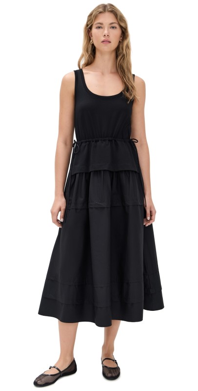 Tanya Taylor Monica Dress Black