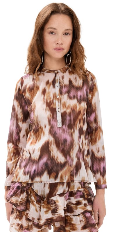 Isabel Marant Étoile Maria Top Ecru/Ochre