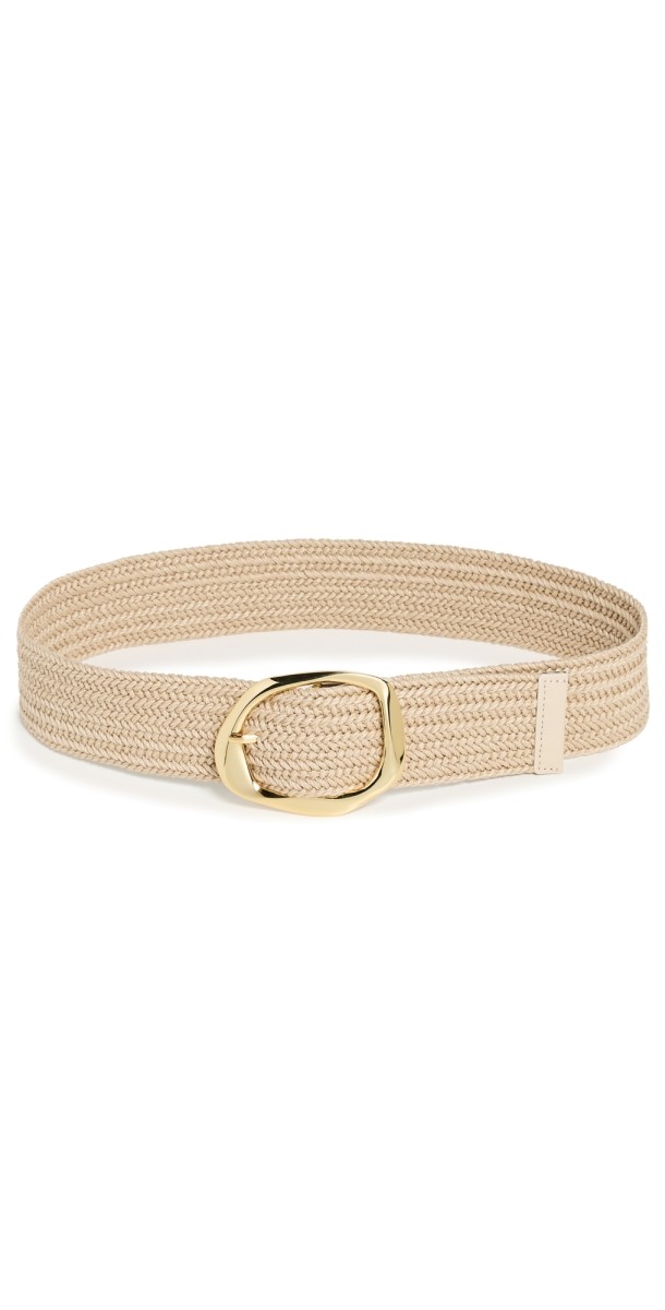 B-Low The Belt Edmond Linen Belt Champagne Gold
