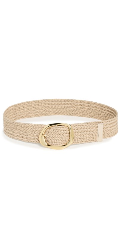 B-Low The Belt Edmond Linen Belt Champagne Gold