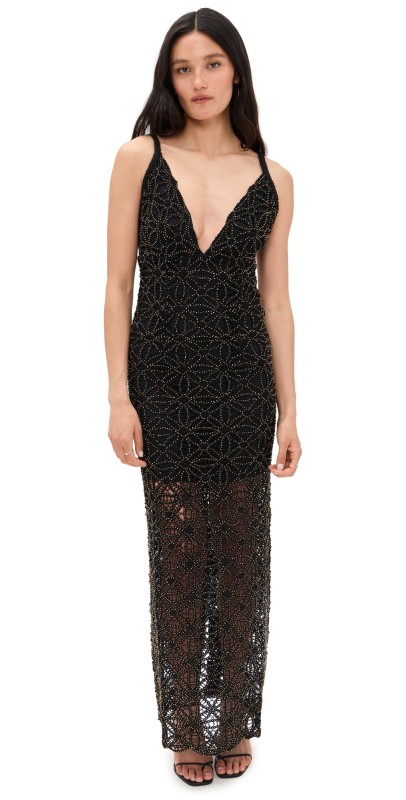 Sabina Musayev Anet Dress Black