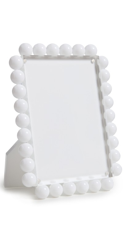 Tizo Design Lucite Frames with Bubbles 5x7 Whit
