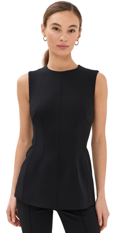 Veronica Beard Faith Top Black