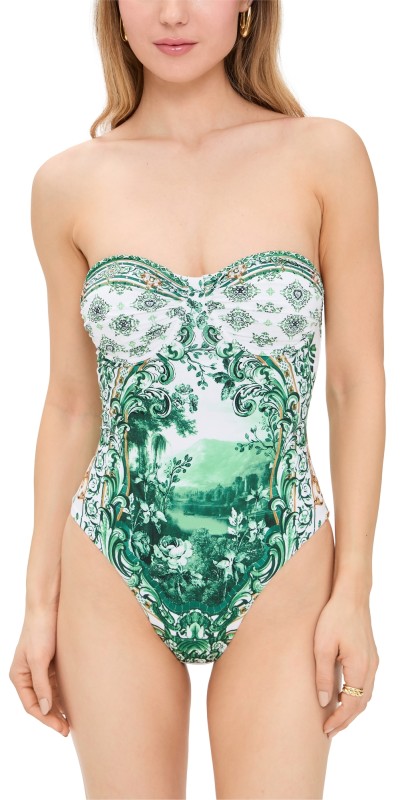 Camilla Ruched Cup Underwire One Piece Corridor Of Calm