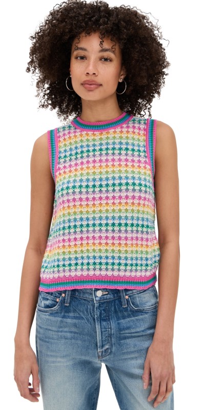 MOTHER The Open Back Tank Rainbow Dreams