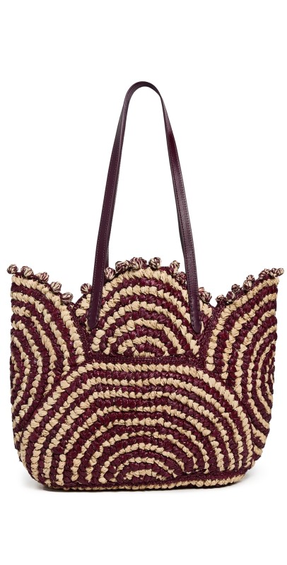 Vanessa Bruno Panier Bag Bordeaux