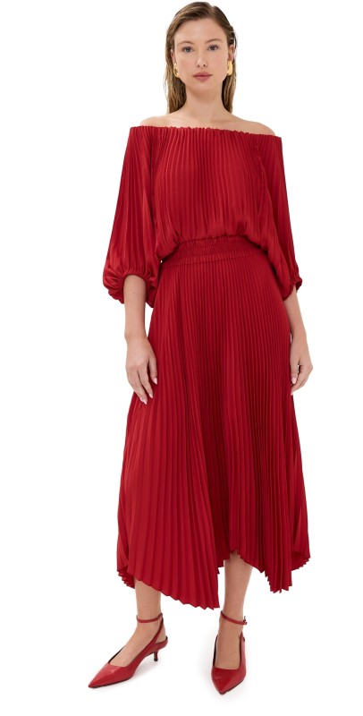 A. L.C. Sienna Dress Really Red
