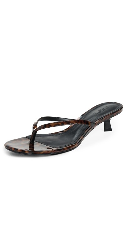 Schutz Carolyn Thong Sandals Brown