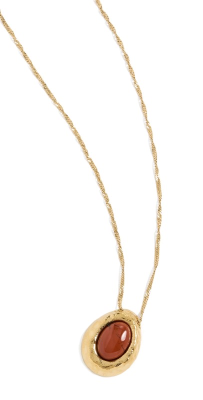 Anni Lu Cherry On Top Necklace Gold