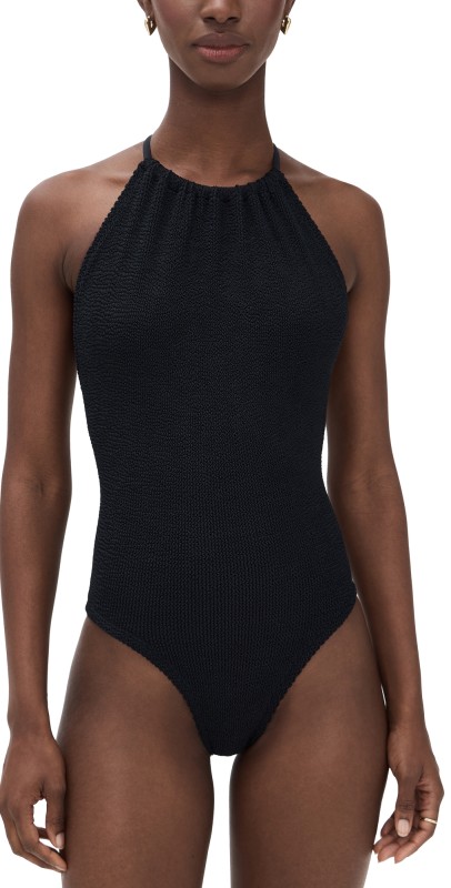 Hunza G Portia One Piece Black