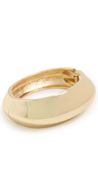 SHASHI Cameron Bangle Bracelet Gold