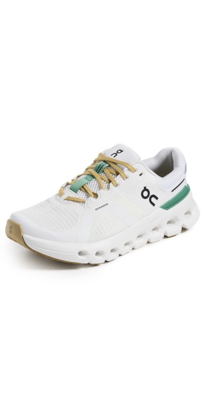 On Cloudrunner 2 Sneakers White Green