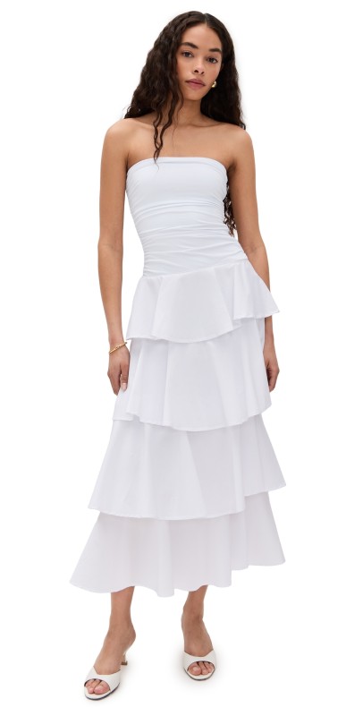 NIA Mathilda Dress White